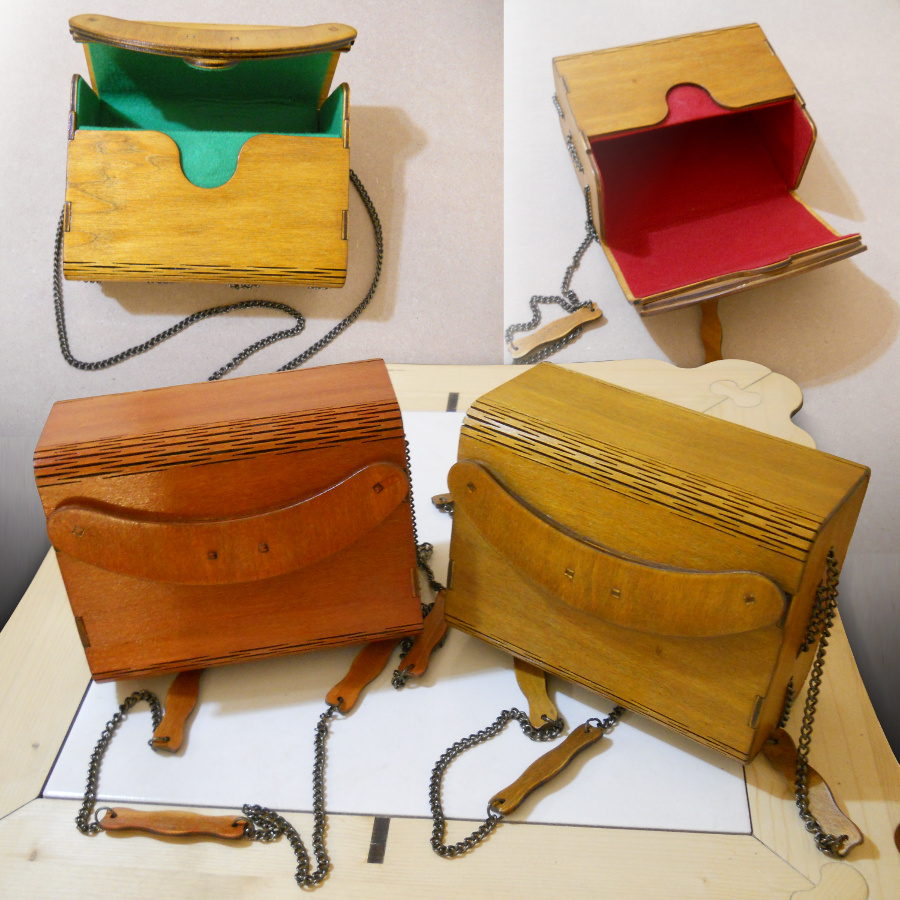 borsa in legno
