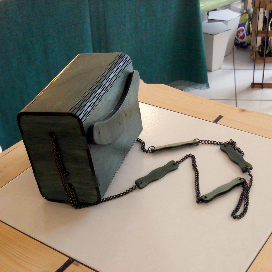 borsa in legno